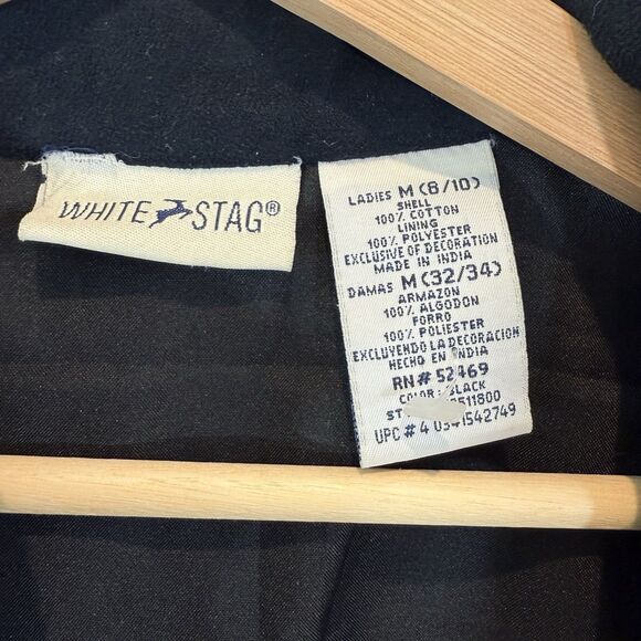 VTG Corduroy Jacket Black Grandma Embroidered Floral Boho Hippie 90s y2k - Picture 5 of 11